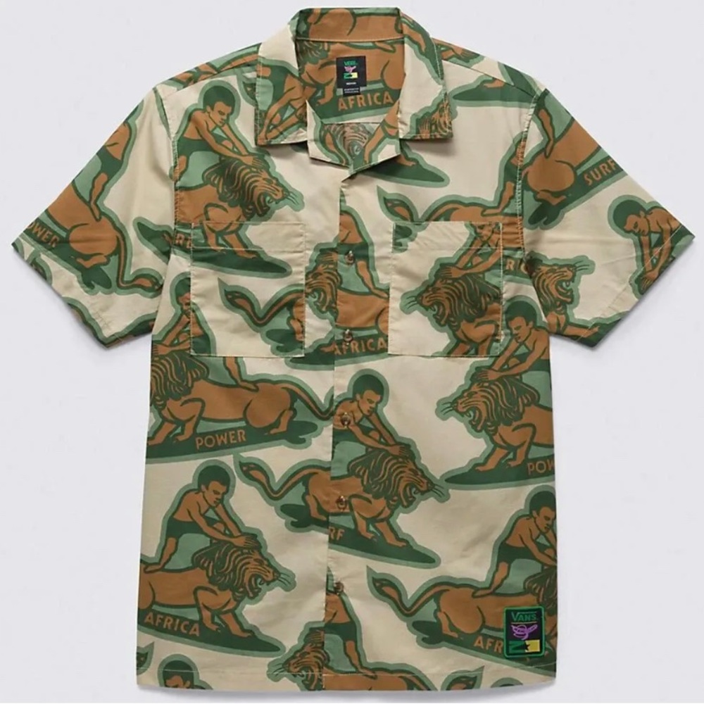 African surf and Vans collection shirt
